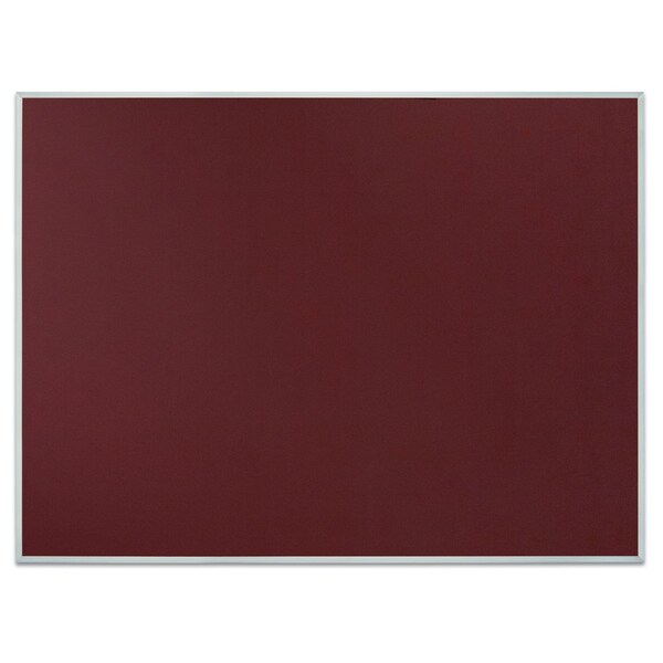 United Visual Products Corkboard, Cork, Black, 1 Door, 36 x 36" UV302-BLACK-CORK - main